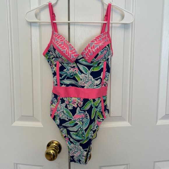 Lilly Pulitzer One Piece Bathing Suit - Picture 1 of 3
